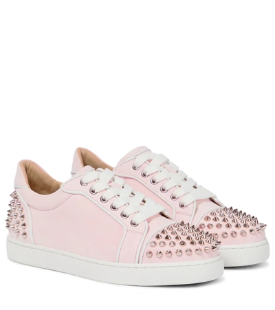 band Marxistisch Senaat Christian Louboutin Vieria 2 Spikes Poupee Pink Sneakers In Rosy/rosy Mat |  ModeSens