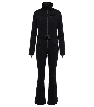Shop Goldbergh Goldfinger Belted Ski Suit In Black