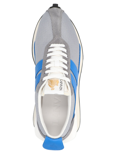 Shop Lanvin 'bumper' Sneakers In Gray