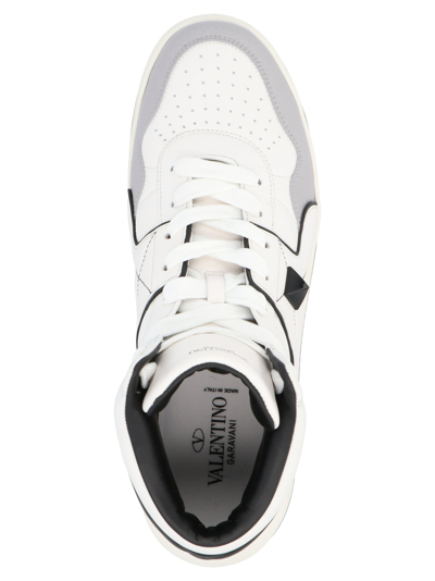 Shop Valentino Sneaker 'one Stud' In White/black