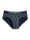 EMPORIO ARMANI Stretch Cotton Striped Brief