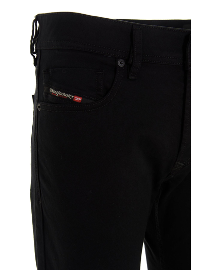 Shop Diesel 'sleenker-x' Jeans In Black