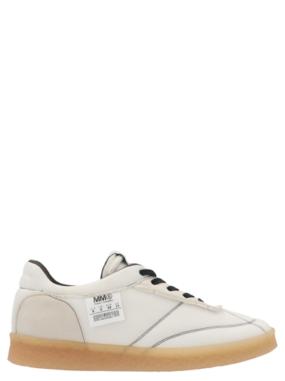 Shop Mm6 Maison Margiela 'inside Out' Sneakers In White