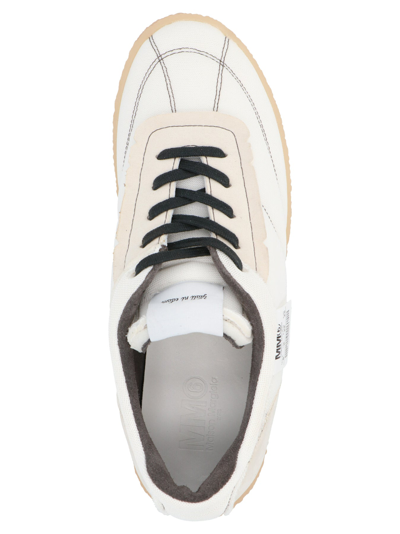 Shop Mm6 Maison Margiela 'inside Out' Sneakers In White
