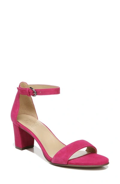 Shop Naturalizer True Colors Vera Ankle Strap Sandal In Crushed Berry