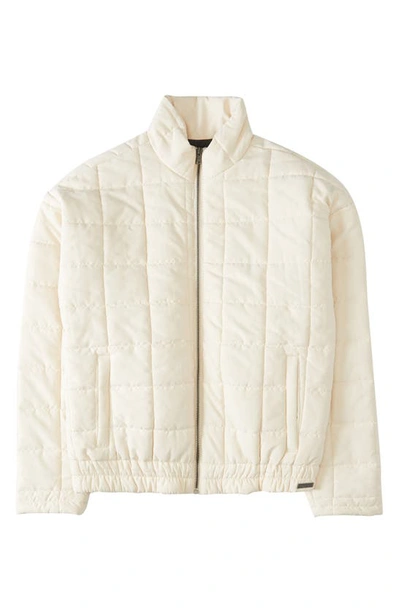 Shop Roxy Rose Riviera Quilted Jacket In Tapioca
