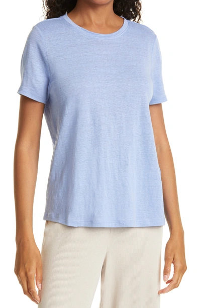 Shop Eileen Fisher Short Sleeve T-shirt In Light Coast