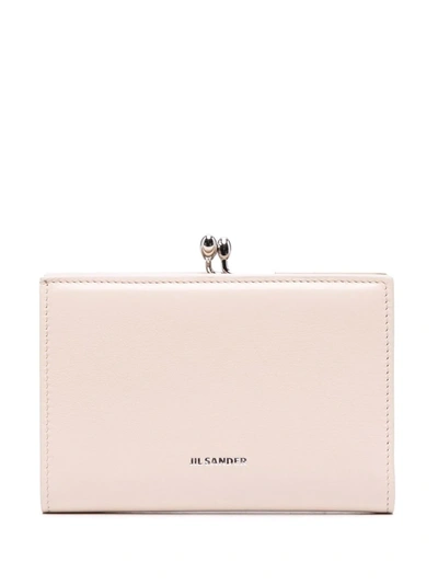 Shop Jil Sander Small Goji Clutch Bag In Pink