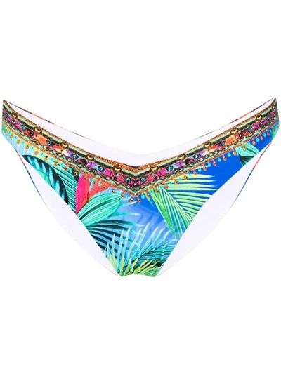 Camilla What's Your Vice High-v Bikini Bottoms In Green