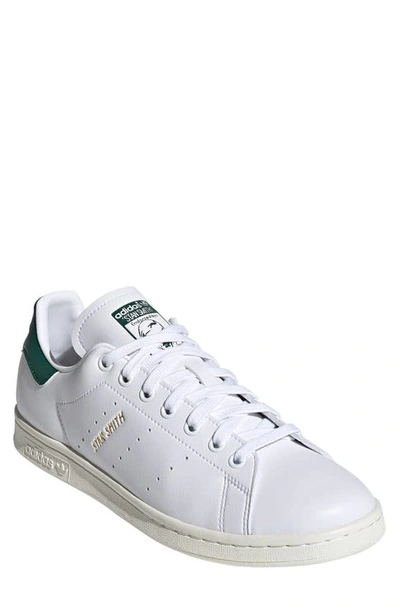 Shop Adidas Originals Stan Smith Primegreen Sneaker In White/ Collegiate Green