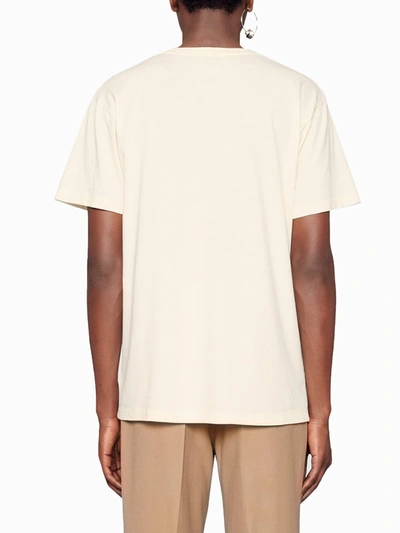 Shop Gucci Interlocking G White T-shirt
