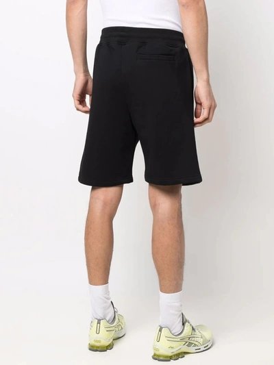 Shop A-cold-wall* Print Black Bermuda Shorts