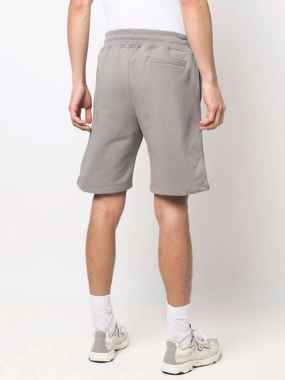 Shop A-cold-wall* Print Grey Bermuda Shorts
