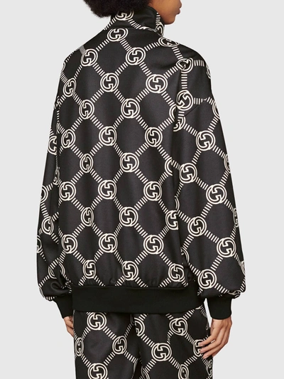 Shop Gucci Interlocking G Black Jacket
