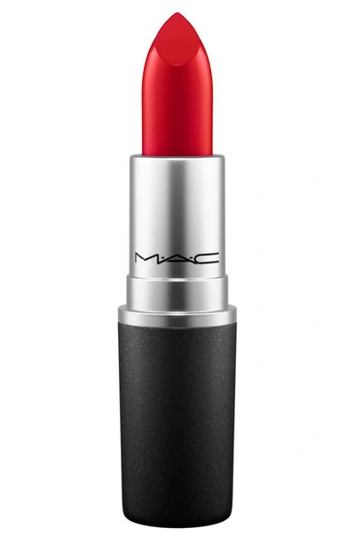 Shop Mac Cosmetics Mac Lipstick In Brave Red (c)
