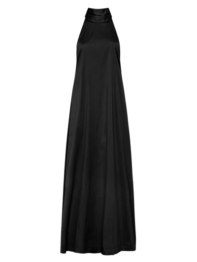 Shop Bondi Born Women's Saint Thomas Cotton Maxi Dress In Black