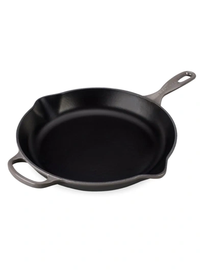 Shop Le Creuset 11.75" Signature Iron Handle Skillet In Oyster