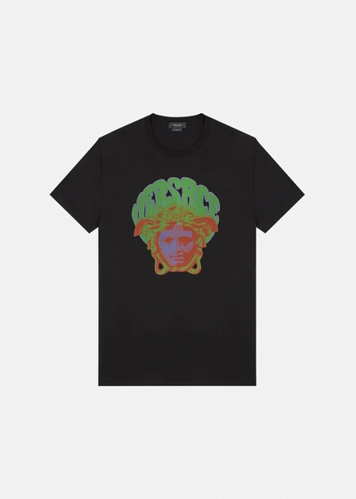 Shop Versace Medusa Music T-shirt, Male, Black, Xs