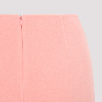 Shop Sportmax Essen Mini Skirt In Pink &amp; Purple