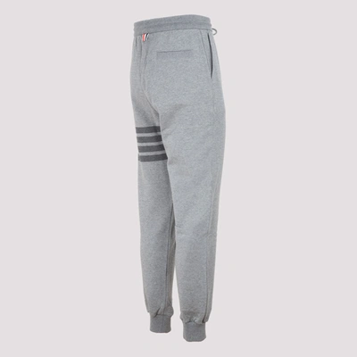 Shop Thom Browne Cotton Sweatpants In Grey