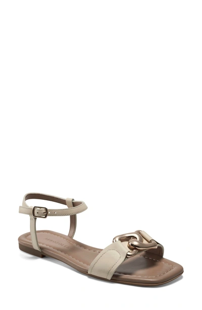 Shop Aerosoles Yoyo Sandal In Bone Leather