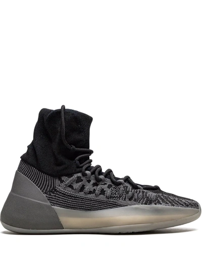 Adidas Originals Yeezy Basketball Knit 3d Sneakers - Slate Blue In Black