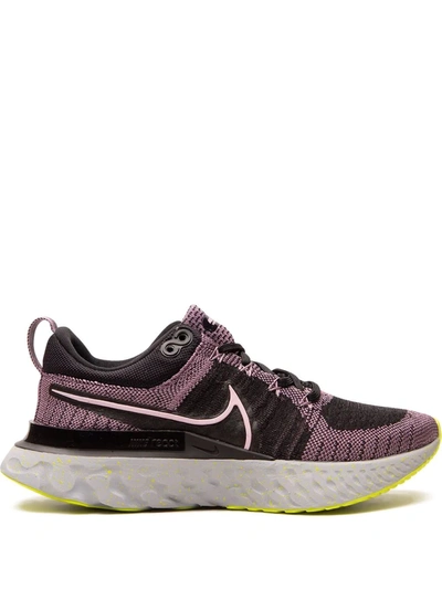 Shop Nike React Infinity Run Flyknit Sneakers In Pink