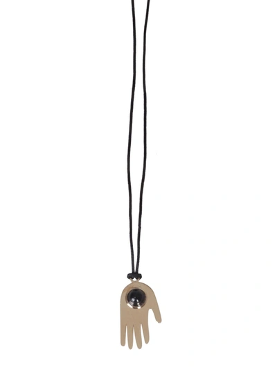 Shop Isabel Marant Moonlight Necklace In Black