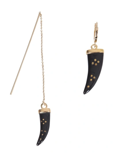 Shop Isabel Marant Aimable Earrings In Black