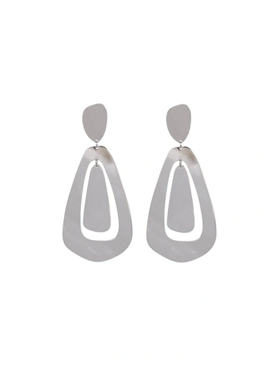 Shop Isabel Marant Pendant Earrings In Silver
