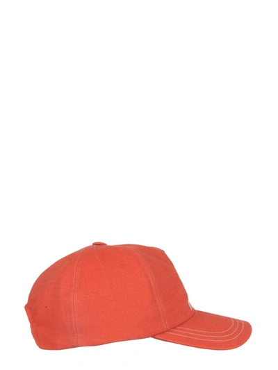 Shop Isabel Marant "tyron" Baseball Cap In Orange