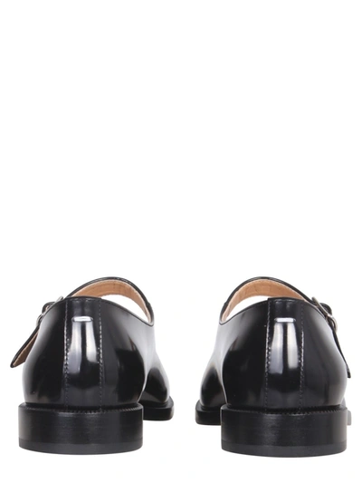 Shop Maison Margiela Mary Jane Tabi In Black