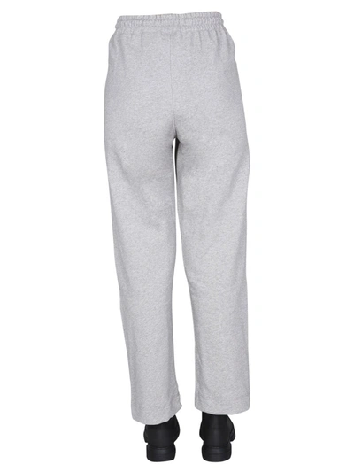 Shop Ganni "isoli" Jogging Pants In Grey