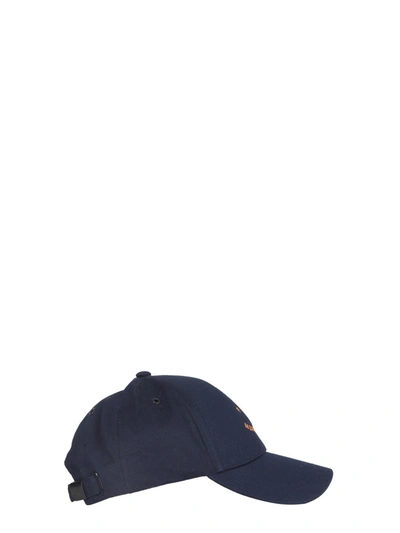 Shop Ps By Paul Smith Baseball Cap In Blue