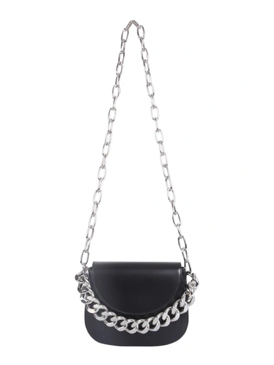 Shop Kara Chain Shoulder Bag In Black
