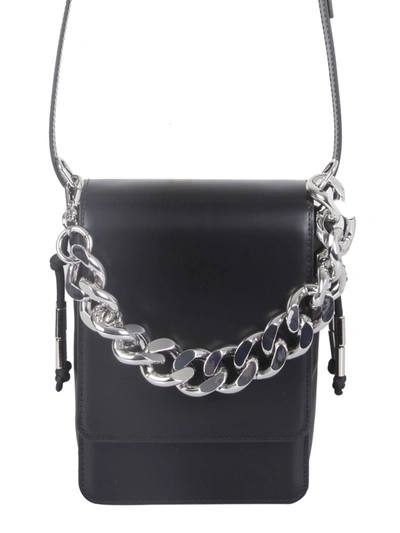 Shop Kara Cinch Shoulder Bag In Black