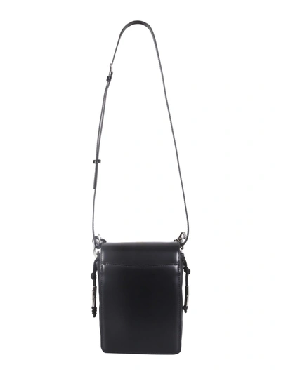 Shop Kara Cinch Shoulder Bag In Black