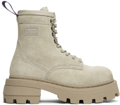 Eytys Beige Suede Michigan Boots | ModeSens