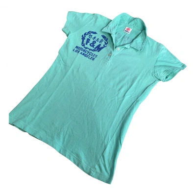 Pre-owned Paul Frank Polo In Turquoise