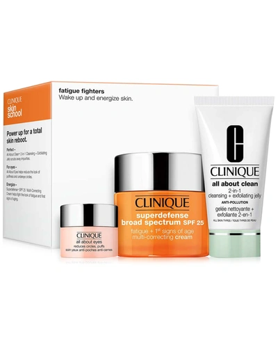 Shop Clinique 3-pc. Fatigue Fighters Skincare Set