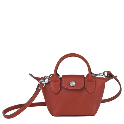 Longchamp Sac Porté Travers Xs Le Pliage Cuir In Sienne | ModeSens