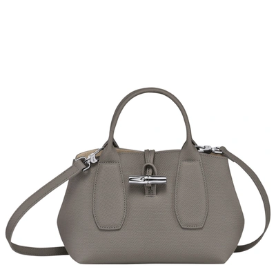 Shop Longchamp Sac À Main S Le Roseau In Turtledove