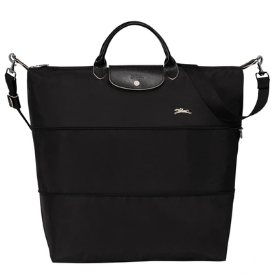 Shop Longchamp Travel Bag Le Pliage Club In Black