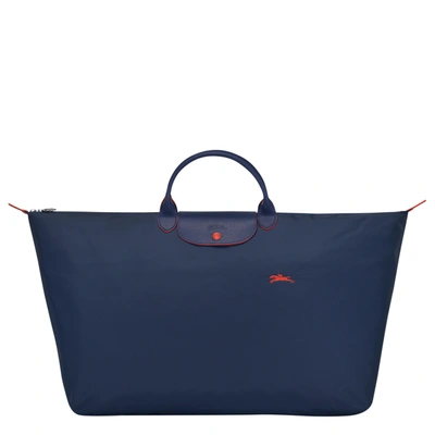 Shop Longchamp Travel Bag Xl Le Pliage Club In Navy