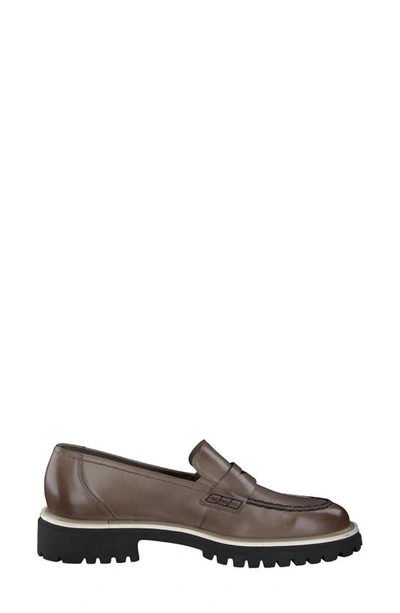 Shop Paul Green Justine Penny Loafer In Antelope Star
