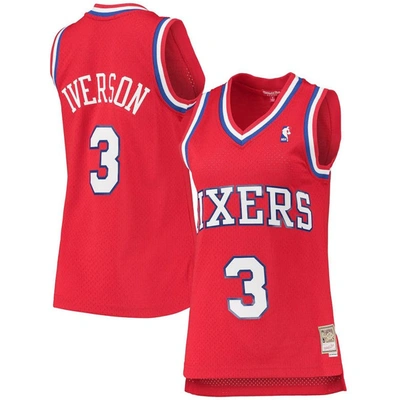 ALLEN IVERSON PHILA 76ers AUTHENTIC MITCHELL & NESS HARDWOOD CLASSIC JERSEY NWT