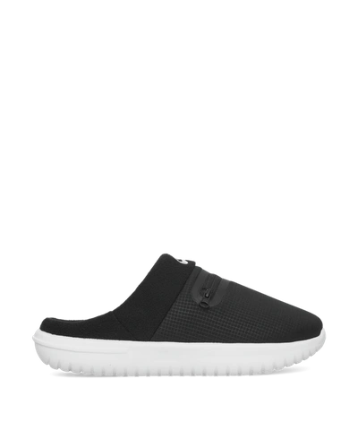 Shop Nike Burrow Slippers In Black/white