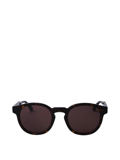 Shop Gucci Gg0825s Havana Sunglasses
