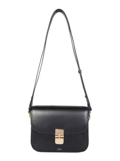 Shop Apc Small Grace Bag In Nero