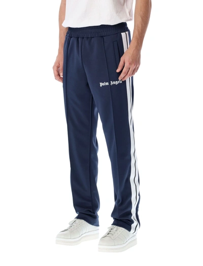 Shop Palm Angels Classic Track Pants In Navy